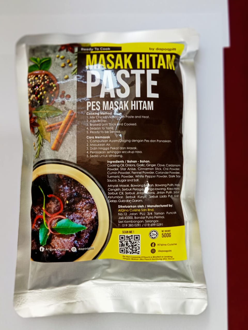 PES MASAK HITAM